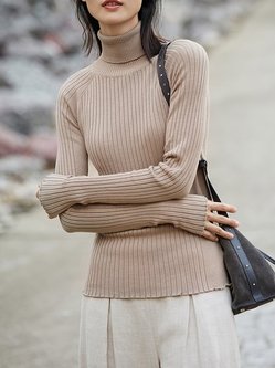 Dark Yellow Sweater - Shop Online | Stylewe